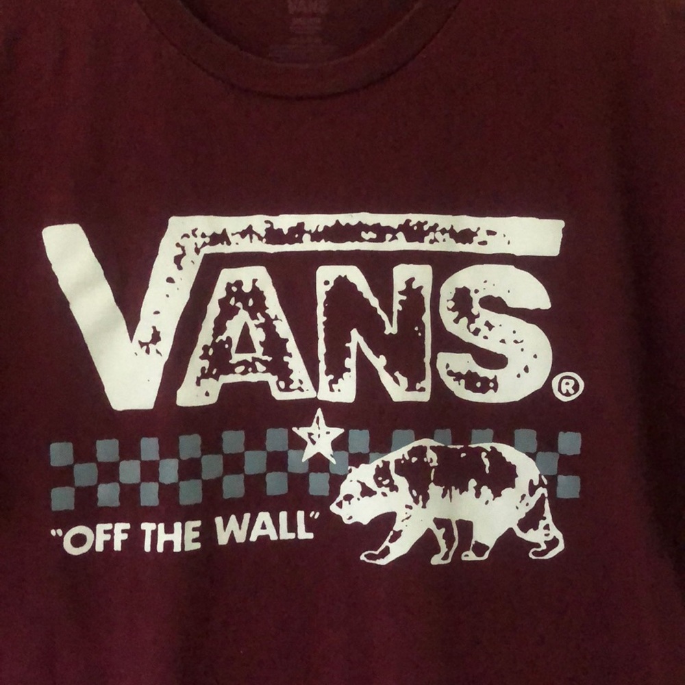 Mens Vans brand tshirt size medium